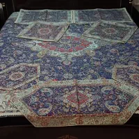 فروش روتختی کامل و ست رومیزی ترمه هاشمی یزد