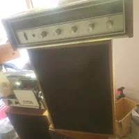 امپلی قدیمی بهمراه سه عدد باند سونی قدیمی|صوتی و تصویری|تهران, تختی|دیوار