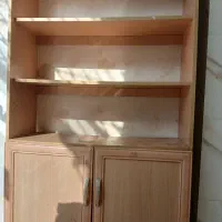 فروش کتابخانه چوبی سالم