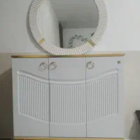 بوفه و میزتلویزیون جاکفشی و اینه|بوفه، ویترین، کنسول|چناران, |دیوار