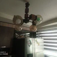 لوستر چوبی سالم|لوستر و چراغ آویز|اندیشه, اندیشه فاز ۵|دیوار