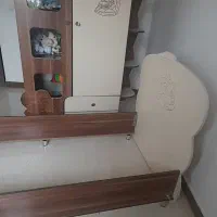 تخت و کمد بچه دو منظوره طرح گارفیلد