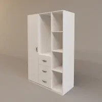 کمد لباس ام دی اف|جاکفشی، کمد، دراور|اشکذر, |دیوار