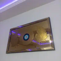 تابلو چشم نظر آینه کاری