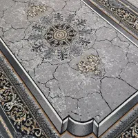 فرش  نقره ای
