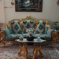 مبل استیل ۹ نفره|مبلمان خانگی و میز عسلی|ملایر, |دیوار