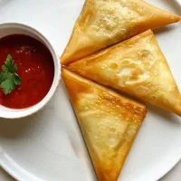 سمبوسه مخصوص  بلوچستان باانواع ادویه مخصوص وسبزی