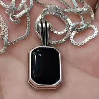 آویز گردنی نقره