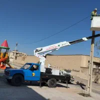 خدمات بالابر نیسانی (کار در ارتفاع ۱۵ متر)|خدمات پیشه و مهارت|فسا, |دیوار