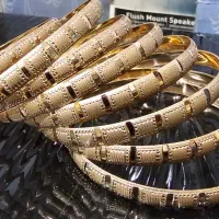 النگو طرح طلا کاملا رنگ ثابت
