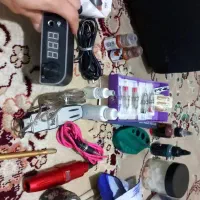 دستگاه تتو راکت پرو اصل با تمامی وسایل ها وکیف تتو