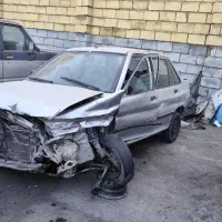 پراید تصادفی مدل۸۸|خودرو سواری و وانت|شیراز, کوی قضات|دیوار