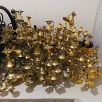 40 کیلو بار لوستر آب طلا