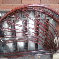 تخت دو نفره فرفورژه|تخت و سرویس خواب|کرمان, |دیوار