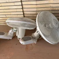 پنکه دیواری در حد نو دو عدد