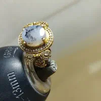 انگشتر زنانه طلاروس عقیق