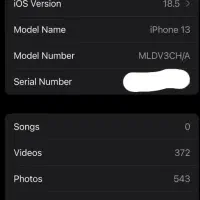 آیفون ۱۳نرمال ۱۲۸ رنگ سفید|موبایل|بهارستان, |دیوار