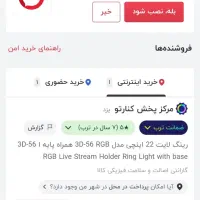 رینگ لایت|دوربین عکاسی و فیلم‌برداری|شاندیز, |دیوار