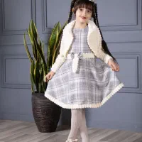 کت و سارافون دخترانه/لباس مجلسی/مستقیم از تولیدی