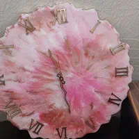 ساعت رزین دیواری طرح دریا|ساعت دیواری و تزئینی|ری, دیلمان|دیوار