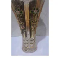 گلدان طلایی طرح چک