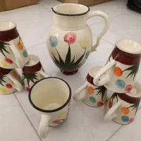 پارچ و لیوان نو