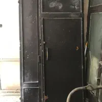 درب آهنی ورودی دولنگه