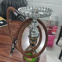 قلیان برنجی آبکاری شده نو|صنایع دستی و سایر لوازم تزئینی|قم, زاد|دیوار
