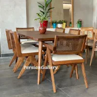 آوانویس میز ناهار خوری نورین