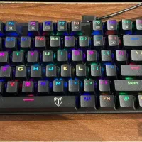 کیبورد گیمینگ تی دگر RGB