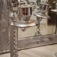 آینه شمعدان|صنایع دستی و سایر لوازم تزئینی|اسکو, |دیوار