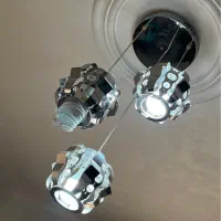 لوستر|لوستر و چراغ آویز|آستانه اشرفیه, |دیوار