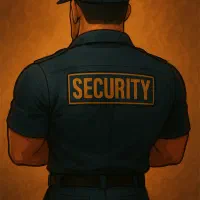 نگهبان بازنشسته شیفت شب