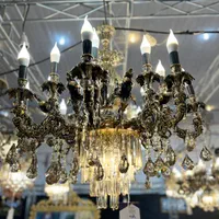 لوستر مهرسام کف قیمت ایران|لوستر و چراغ آویز|اصفهان, باغ فدک|دیوار