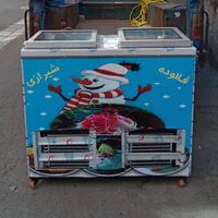 دستگاه فالوده شیرازی دو مخزن ۶۰ لیتری یخ در بهشتSD