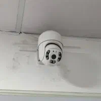 دوربین مداربسته وایفا چرخشی میکروفون و بلندگو