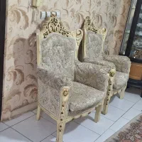 مبلمان  سلطنتی 7نفره با میز وسط|مبلمان خانگی و میز عسلی|گرگان, |دیوار