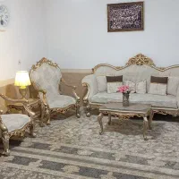 مبل 9نفره سلطنتی|مبلمان خانگی و میز عسلی|فردیس, شهرک شهید حسینی|دیوار