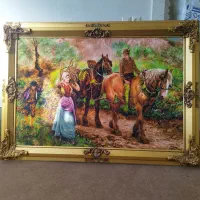 تابلو فرش به ابعاد یک متر در یک ونیم