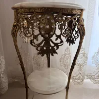 میز برنزی اصل دو عدد