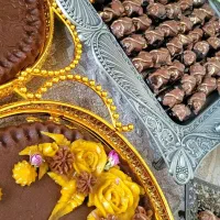 میوه،گل،بادکنک،پول آرایی ودیزاین دکور جهیزیه نقاشی|خدمات پذیرایی، مراسم|مشهد, عبادی|دیوار