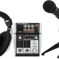 پکیج PODCASTUDIO 2 USB میکروفون کارت صدا|صوتی و تصویری|تهران, ده‌ونک|دیوار