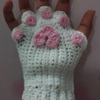 دستکش پنجه گربه دست دوز