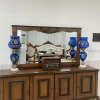 دوعدد چراغ روی میزی نو