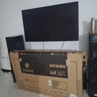 سلام تلویزیون ۵۵ اینچ اسنوا|تلویزیون و پروژکتور|نظرآباد, نظرآباد|دیوار