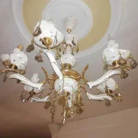 لوستر سرامیکی 6 شعله