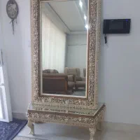 آینه و کنسول ،ساعت ایستاده وکلبه نونو بدون خط وخش