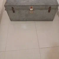 چمدان گالوانیزه ی قدیمی