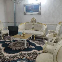 مبل استیل سلطنتی چوب گردو