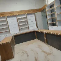 قفسه سفارشی کانتر دکور رگال پیشخوان میز